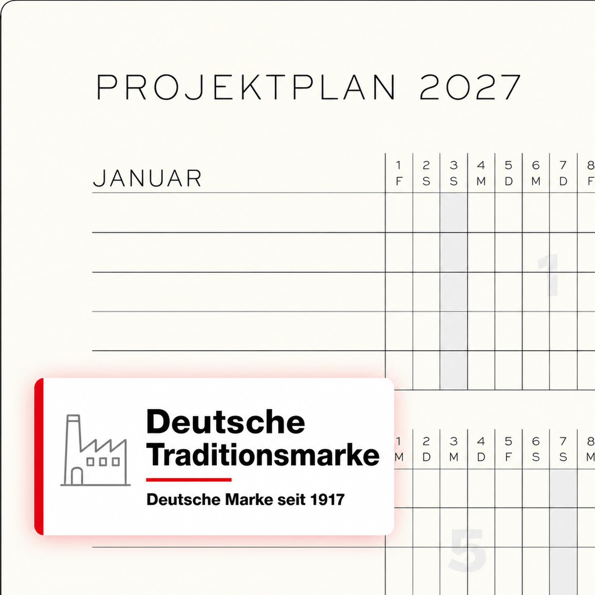 leuchtturm1917-wochenkalender-2027-a5-mit-notizbuch-18-monate-juli-2026-dezember image 6