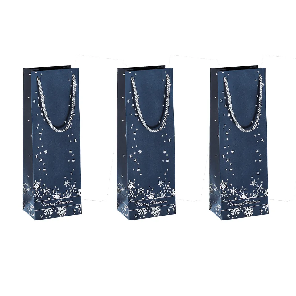 sigel-jolie-flaschen-geschenkt-ten-silver-snowflakes-3er-set-papier image 1