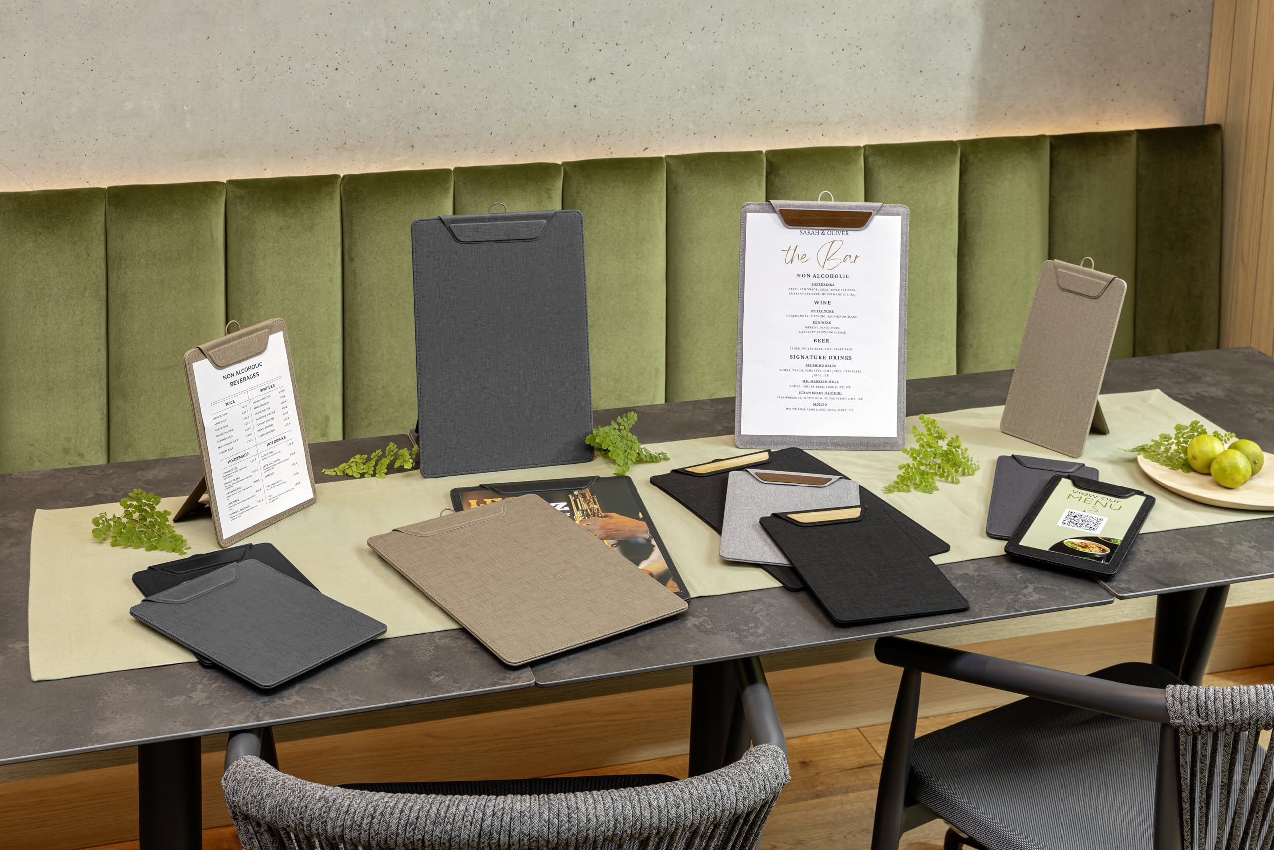 sigel-klemmbretter-eyestyle-din-lang-schwarz-mit-aufstellfunktion-5er-pack image 7