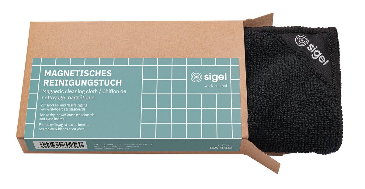sigel-starterset-whiteboard-inkl-4-marker-magnete-eraser-reiniger image 2