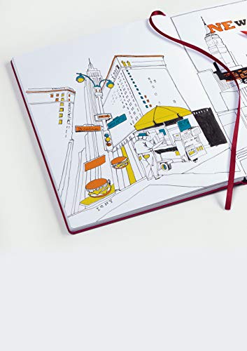 leuchtturm1917-skizzenbuch-medium-a5-hardcover-112-seiten-150-g-m-port-red image 8
