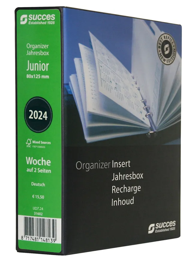 time-system-succes-jahresbox-junior-a5-7-tage-2-seiten-deutsch-2026 image 1