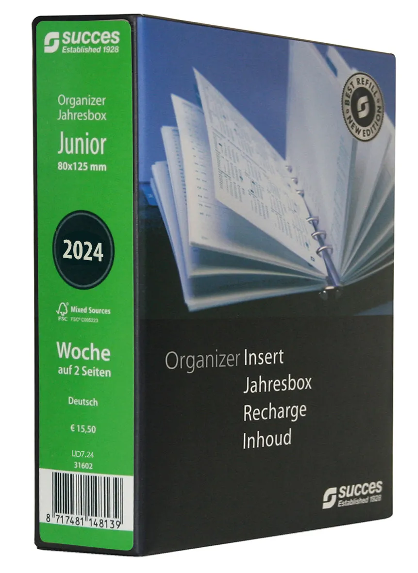 time-system-succes-jahresbox-junior-a5-7-tage-2-seiten-deutsch-2026 image 1