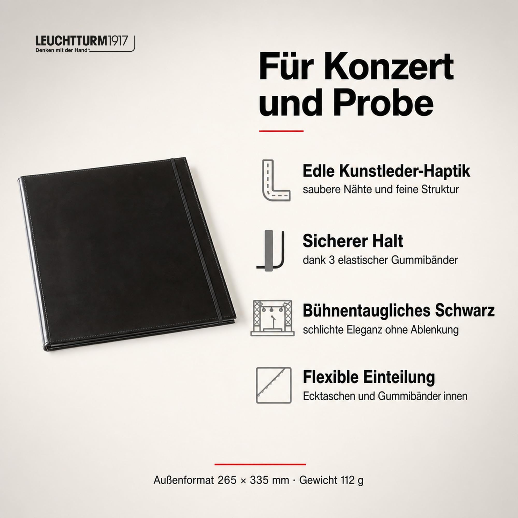 leuchtturm1917-notenmappe-a4-kunstleder-ohne-handgurt-mit-verschlussgummi image 2