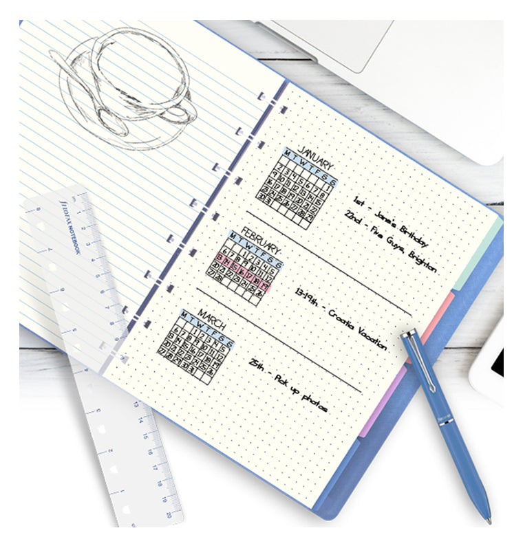 filofax-notebook-einlage-a5-punktkariert-f-r-nachf-llbares-notizbuch image 6