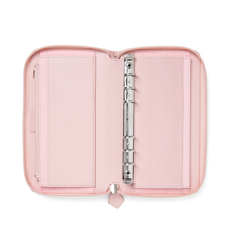filofax-saffiano-zip-personal-compact-organiser-mit-rei-verschluss-und-rfid-bloc image 3