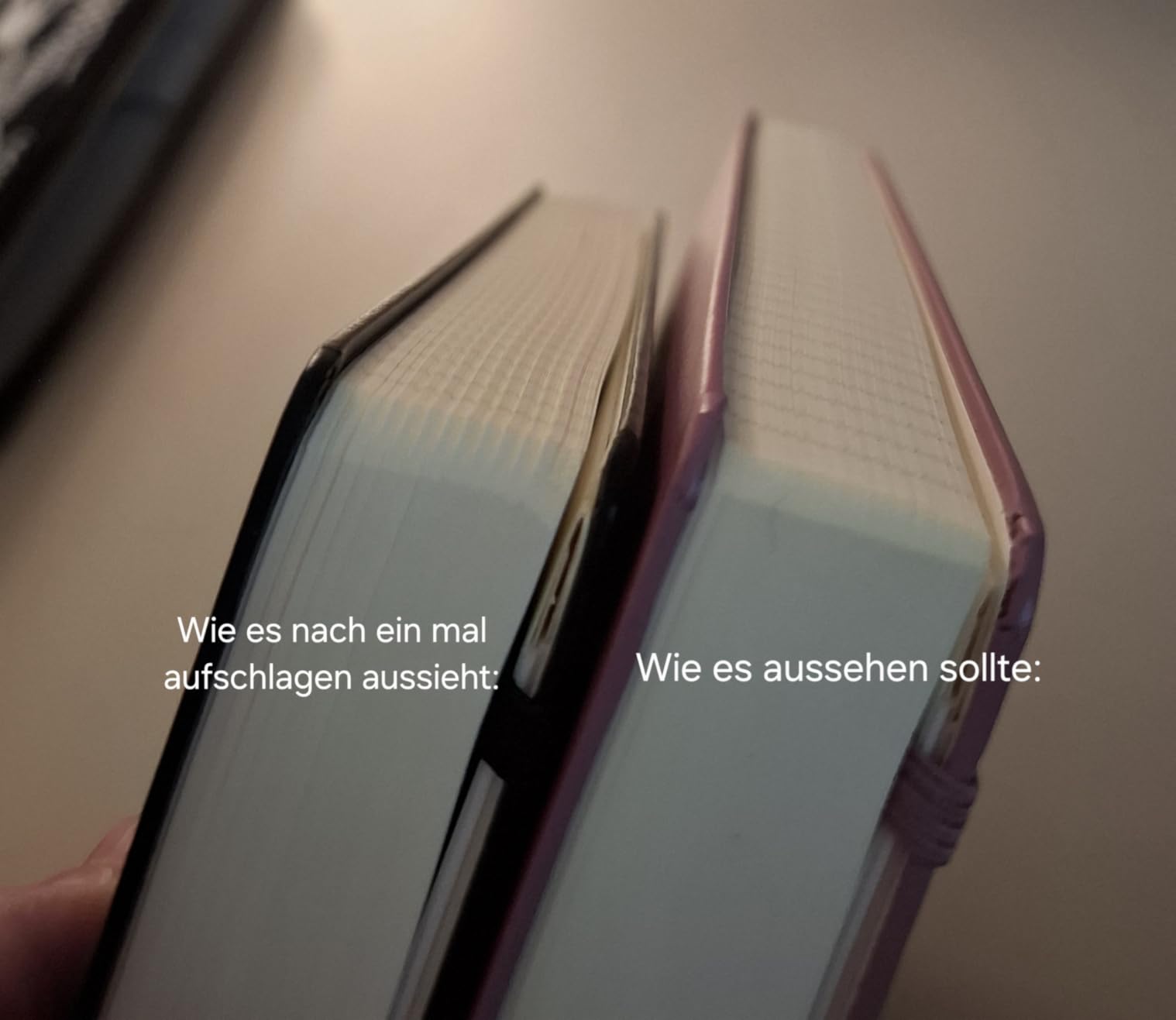 Perfekt fürs Bullet Journal ohne Raster