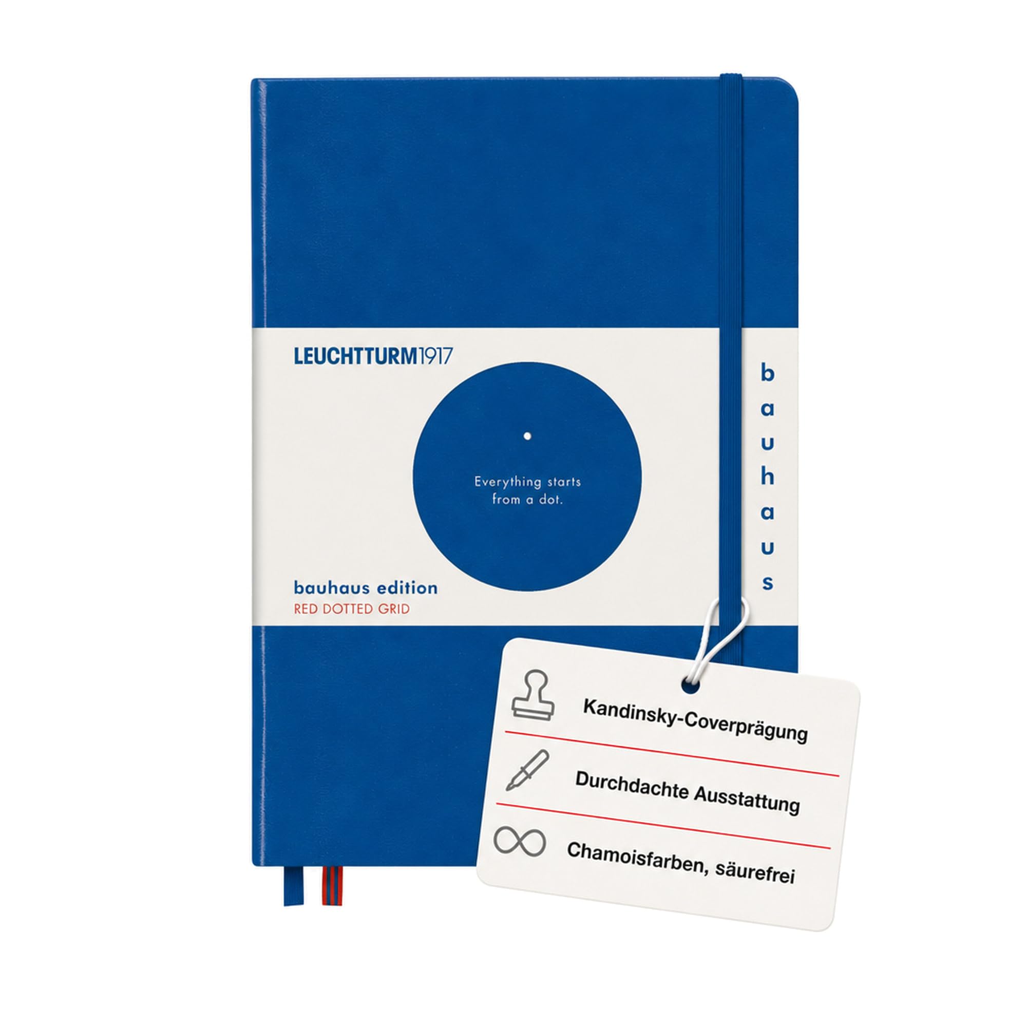 leuchtturm1917-bauhaus-edition-notizbuch-a5-hardcover-dotted-schwarz image 5