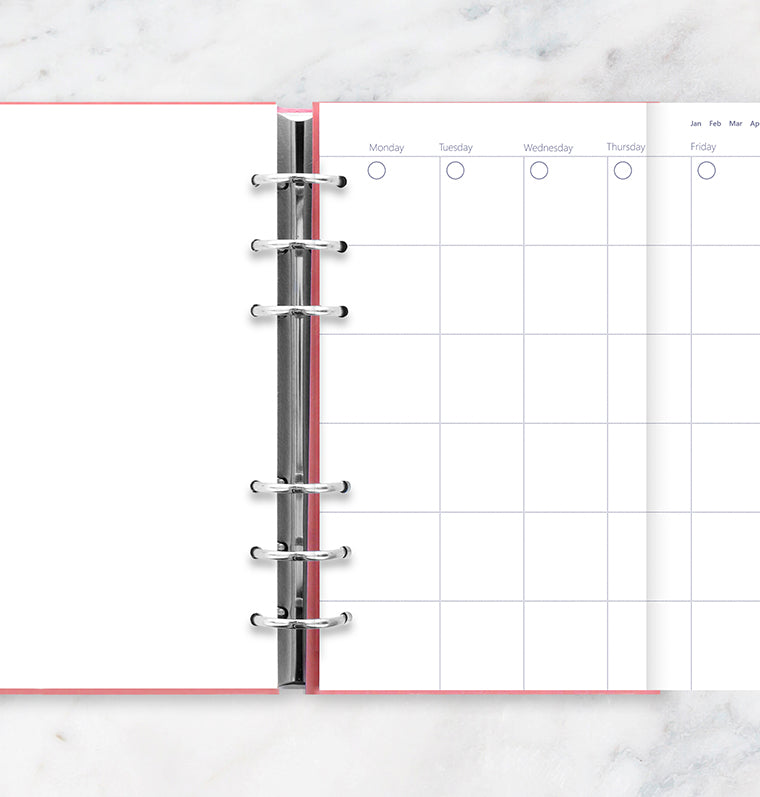 filofax-clipbook-monatsplaner-undatiert-personal image 2