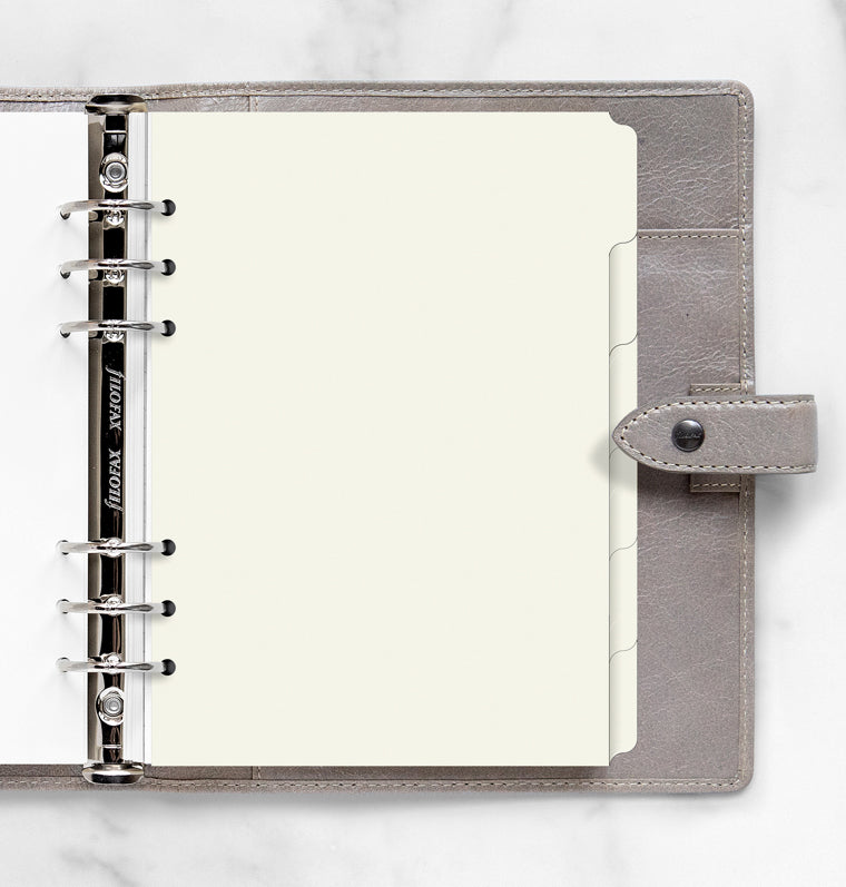 filofax-6er-blanko-trennbl-tter-cream-a5 image 3