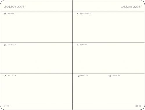 leuchtturm1917-wochenkalender-paperback-b6-2026-forest-green-deutsch image 5