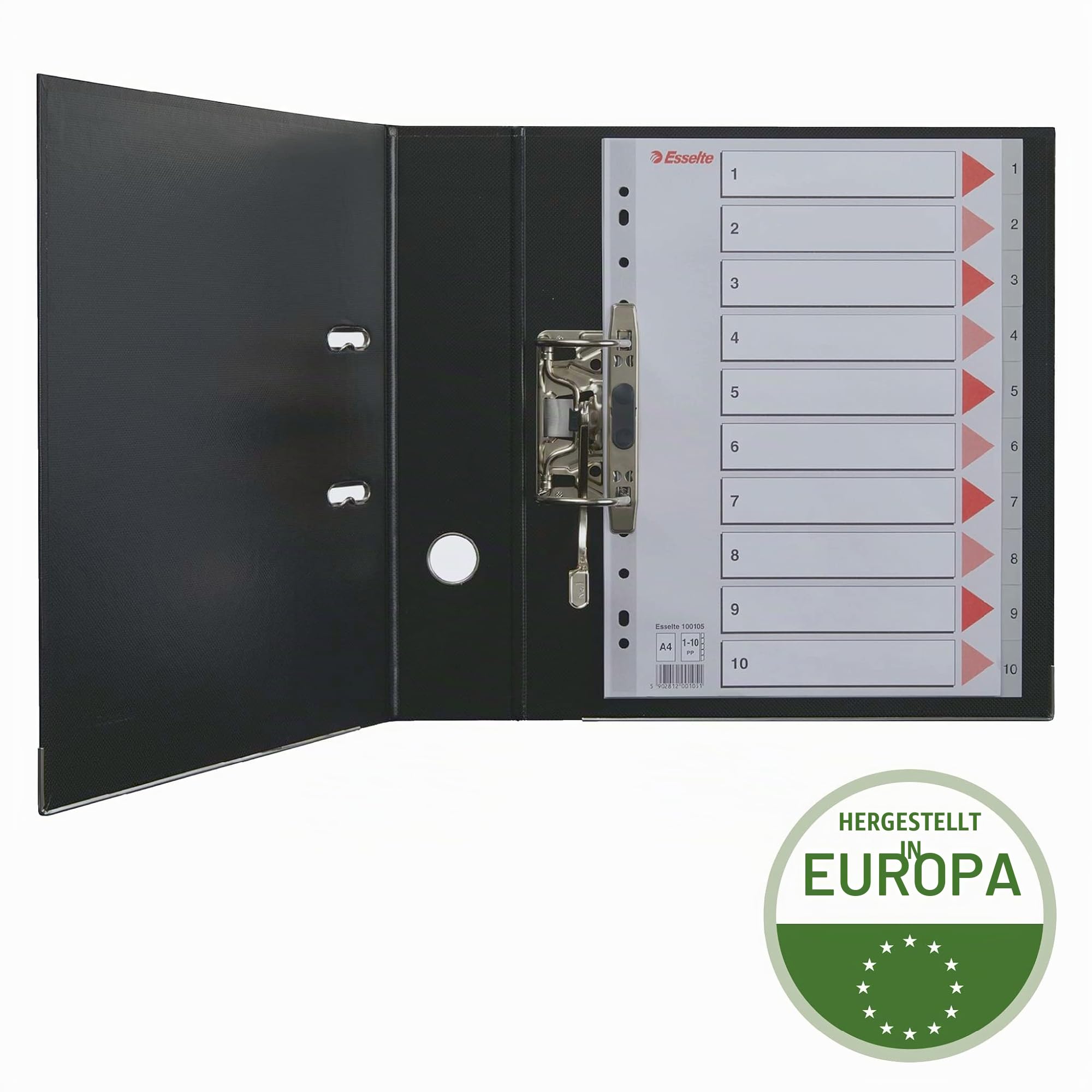 esselte-register-f-r-a4-deckblatt-und-12-trennbl-tter-mit-taben-blau-mehrfarbig- image 4