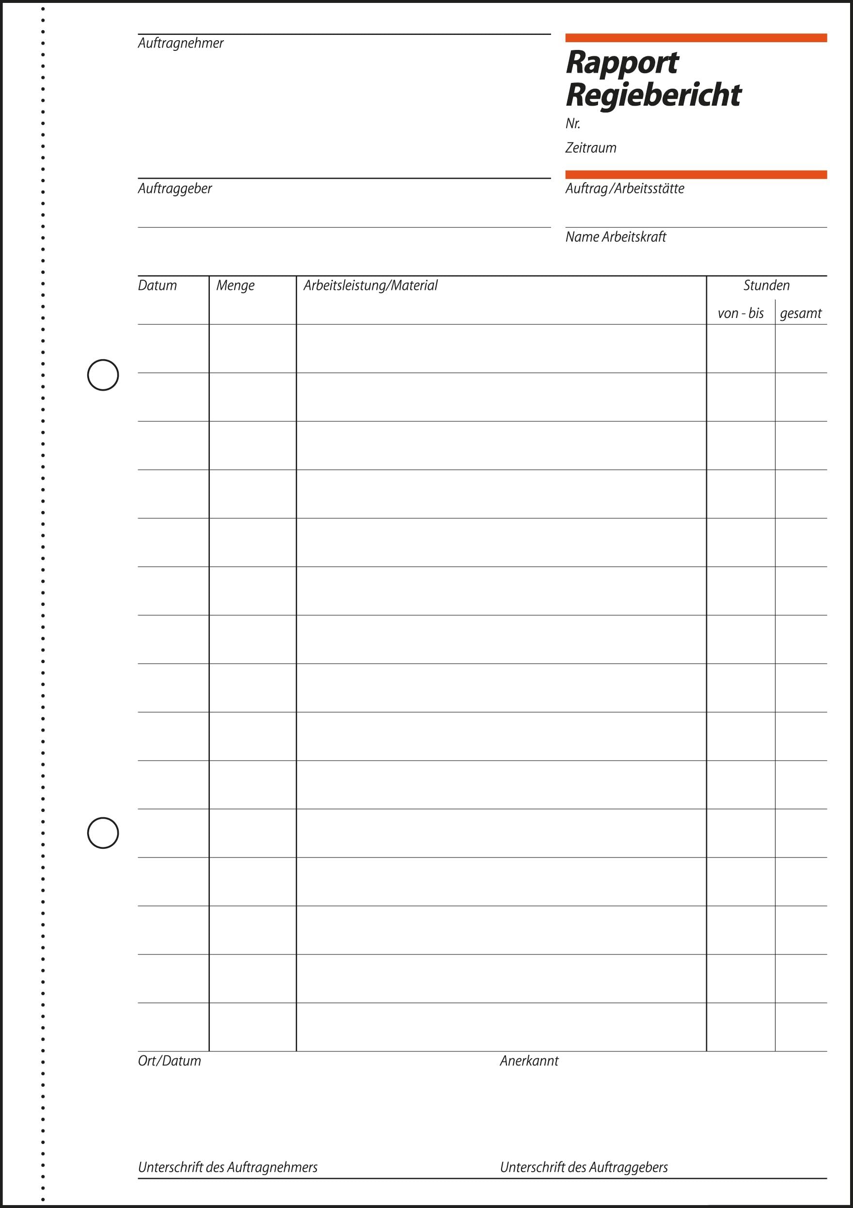 sigel-rp510-rapport-regiebericht-a5-formularbuch-100-blatt image 2