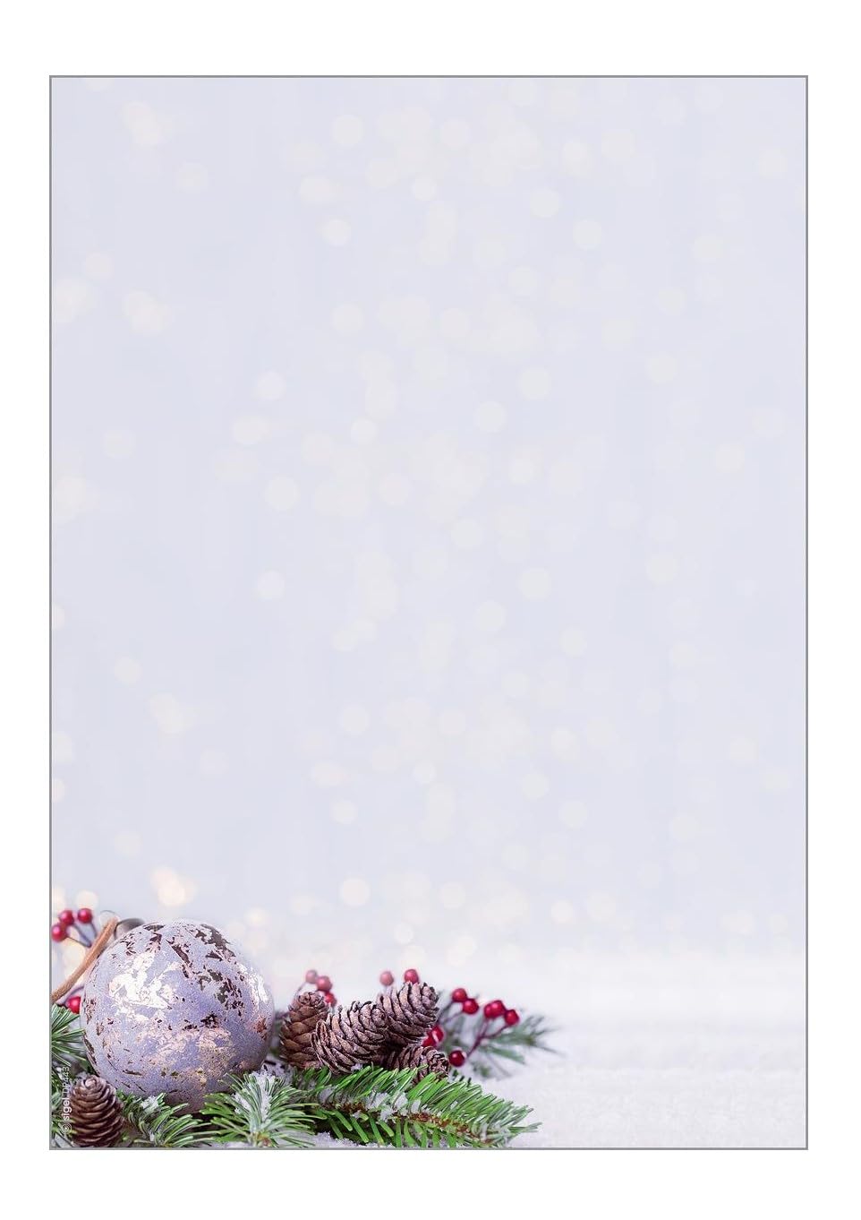 sigel-weihnachtsbriefpapier-glamorous-christmas-a4-100-blatt image 8