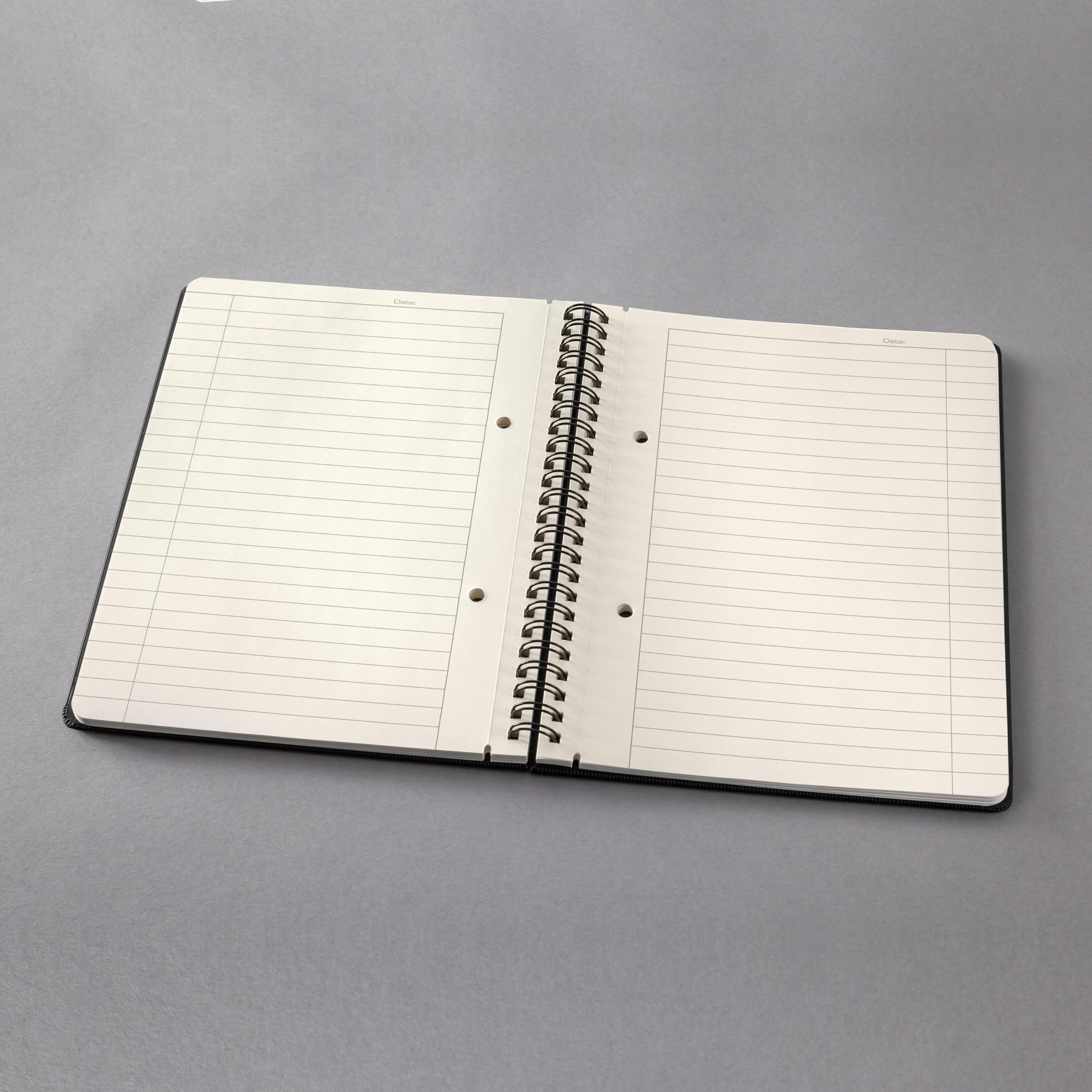 sigel-conceptum-spiralblock-a5-liniert-80-blatt-schwarz image 2