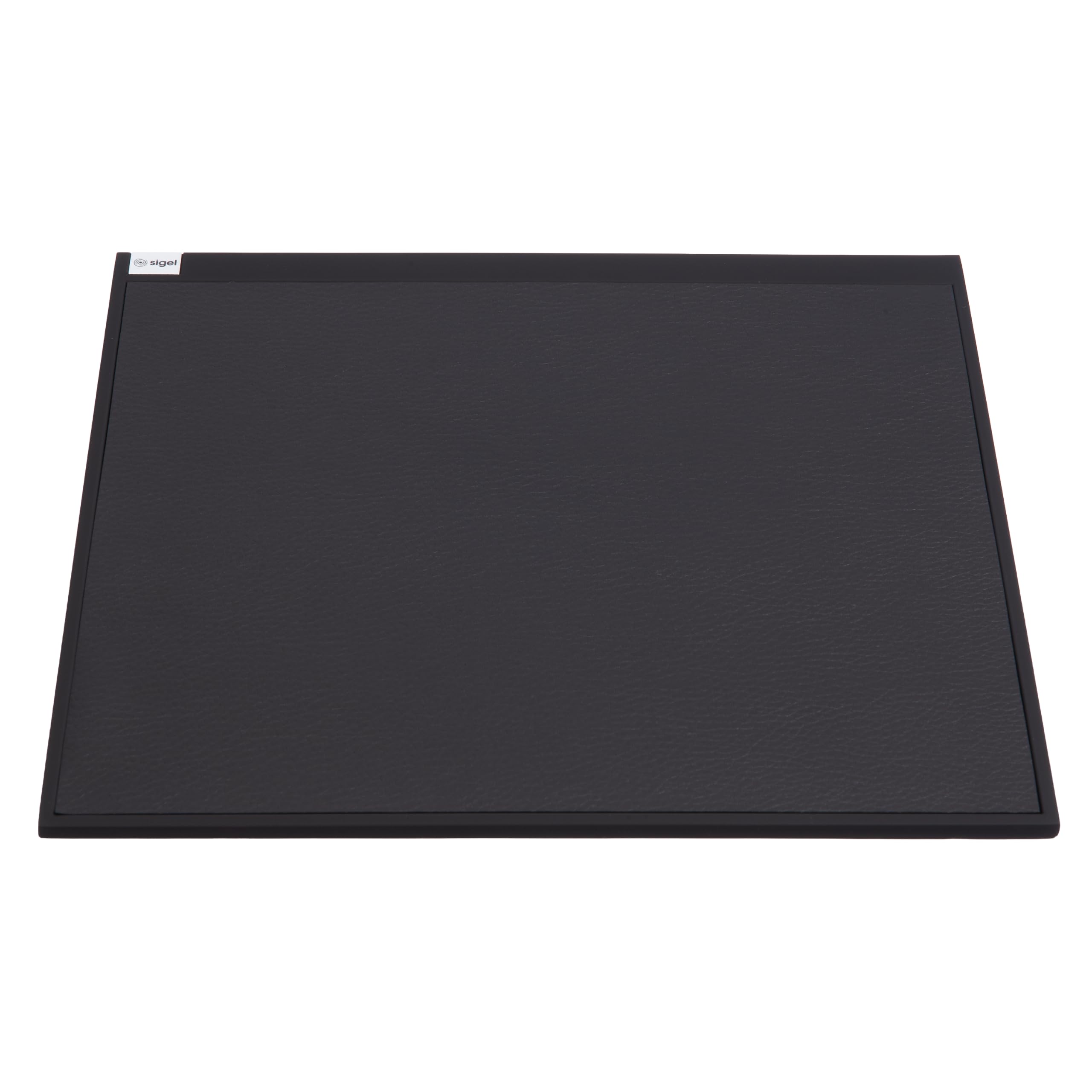 sigel-cintano-mauspad-sa532-lederimitat-schwarz-22-x-20-cm image 1
