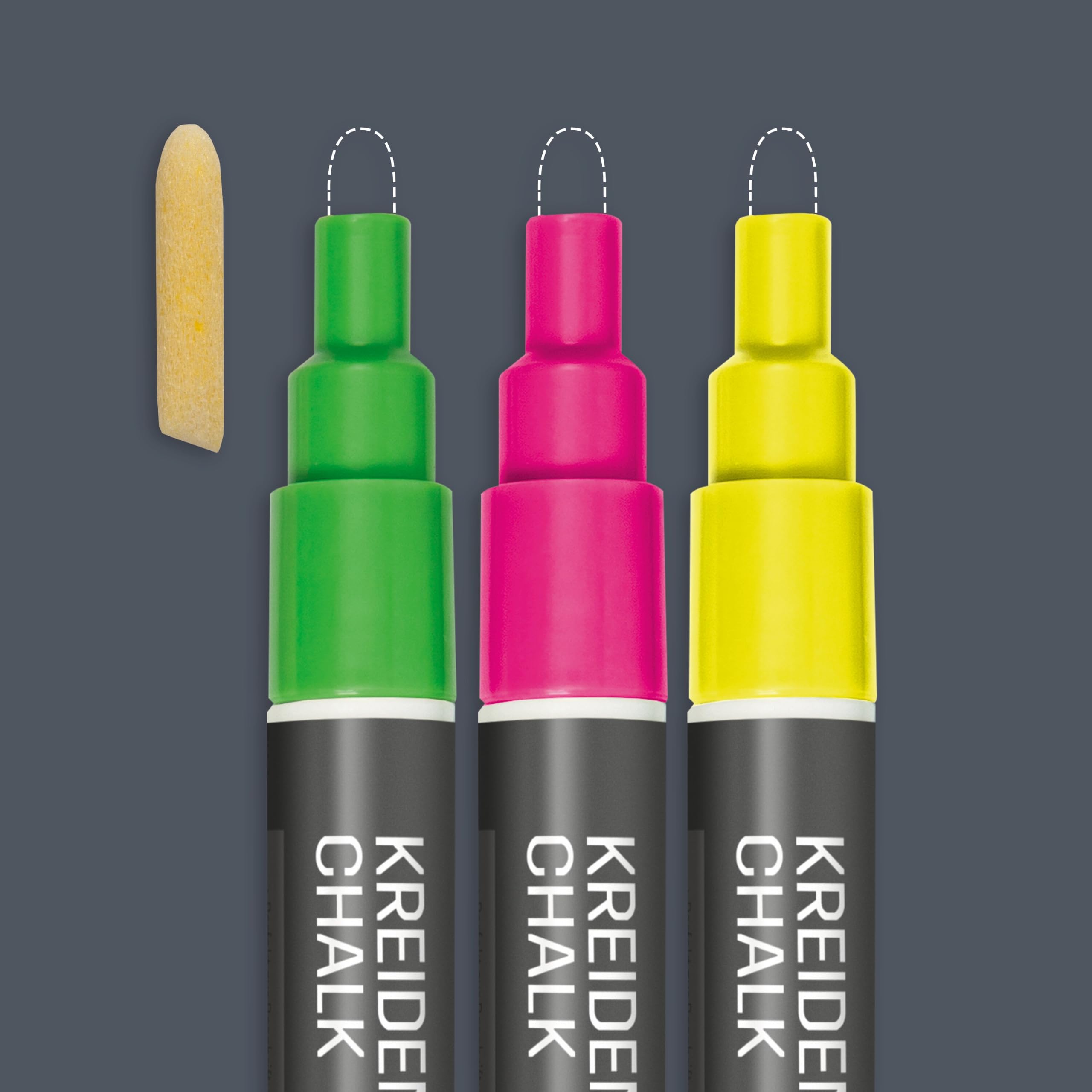 sigel-kreidemarker-set-3-teilig-neon-pink-gelb-gr-n-keilspitze-1-5-mm-m image 5