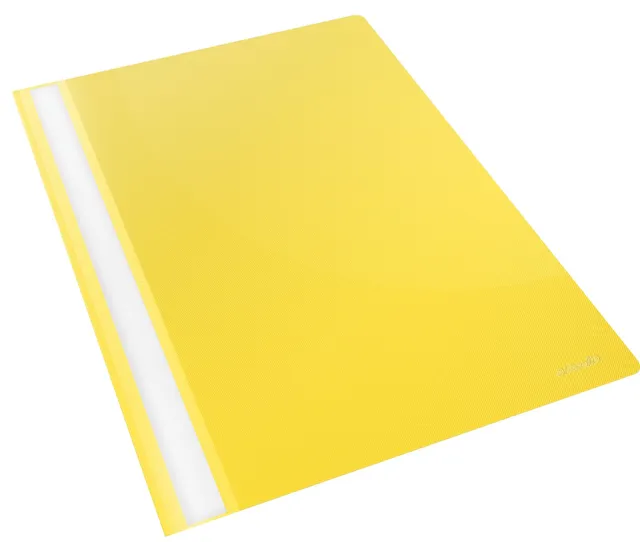 esselte-vivida-schnellhefter-a4-polypropylen-gelb-25er-pack-f-r-160-blatt image 1