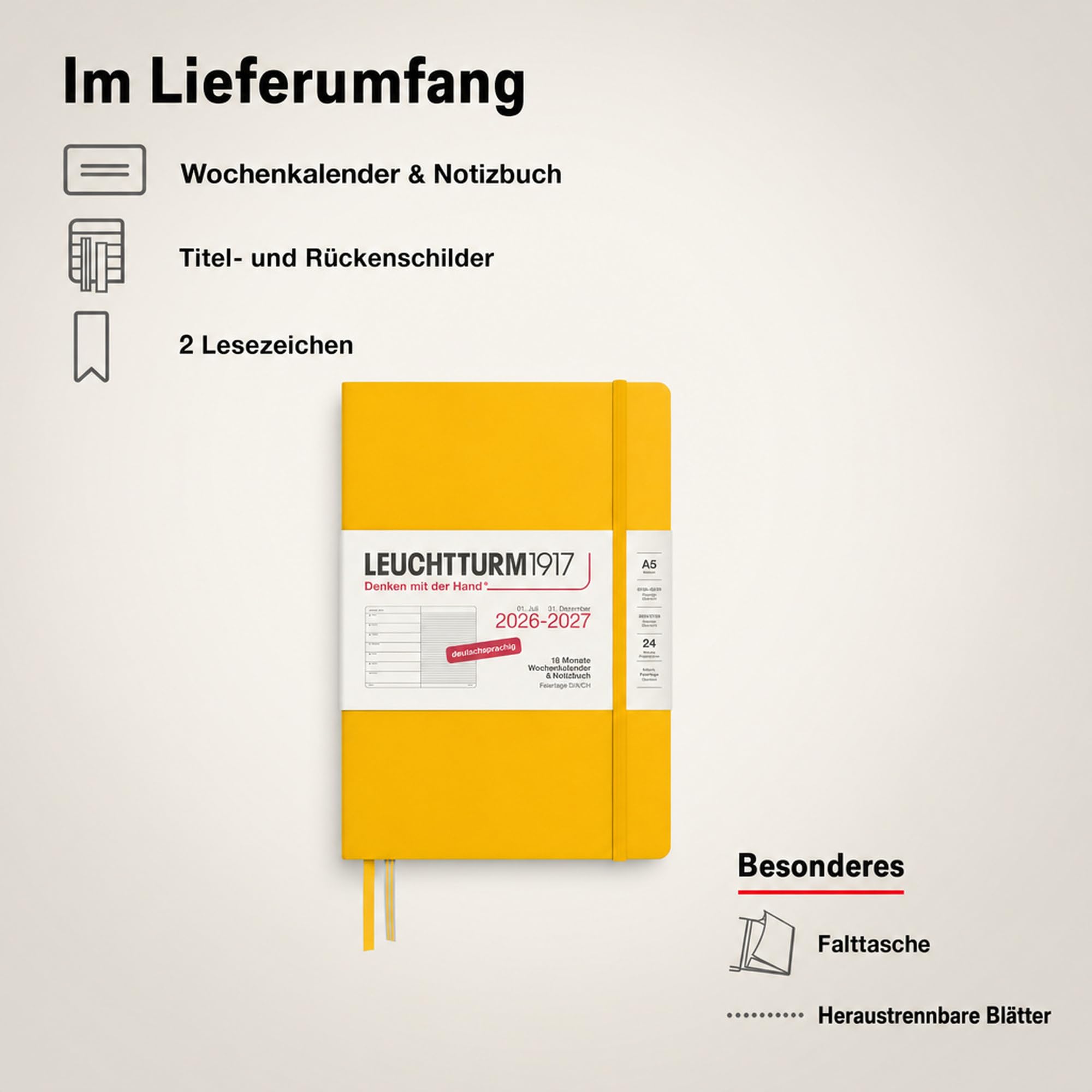 leuchtturm1917-wochenkalender-2027-a5-mit-notizbuch-18-monate-juli-2026-dezember image 7