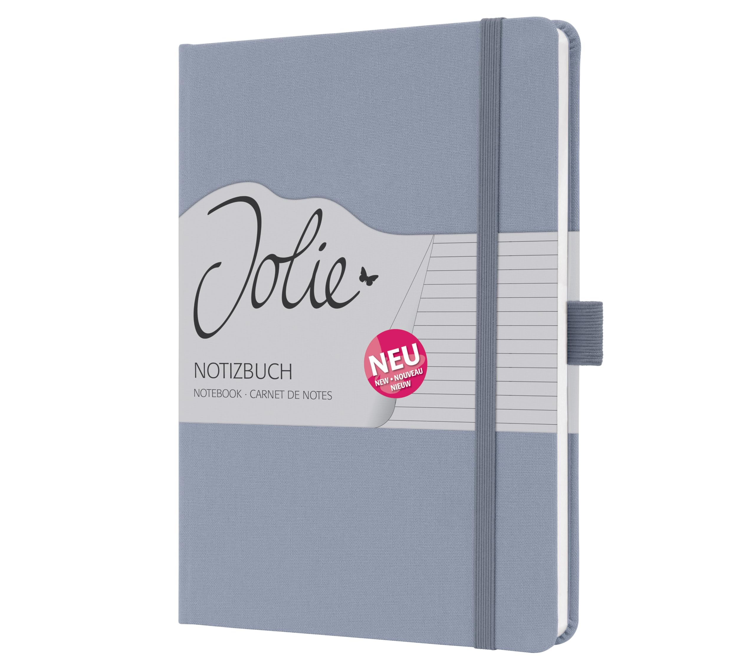 sigel-jolie-notizbuch-a5-liniert-light-lilac-hardcover-100g image 5