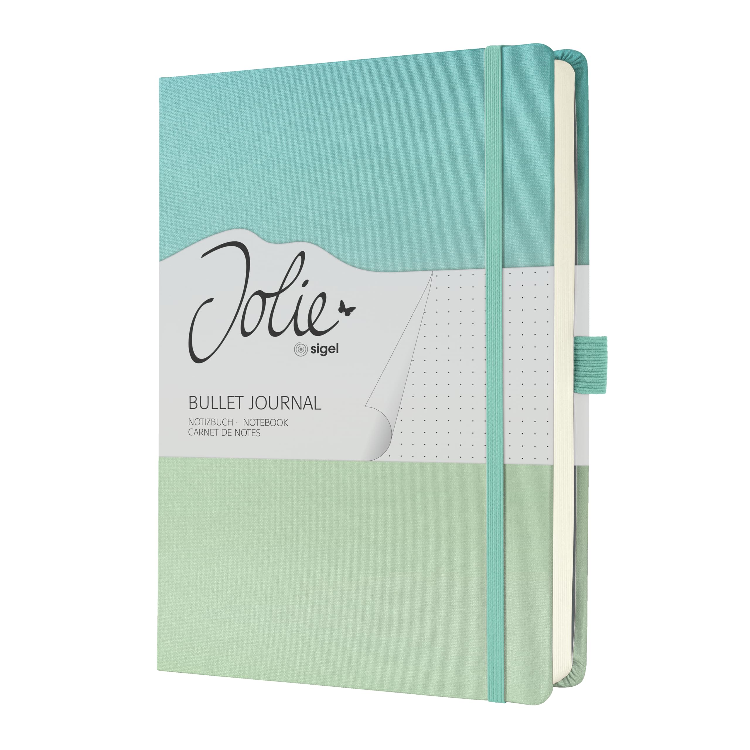 sigel-jolie-bullet-journal-a5-dotted-pink-200-seiten-hardcover image 8