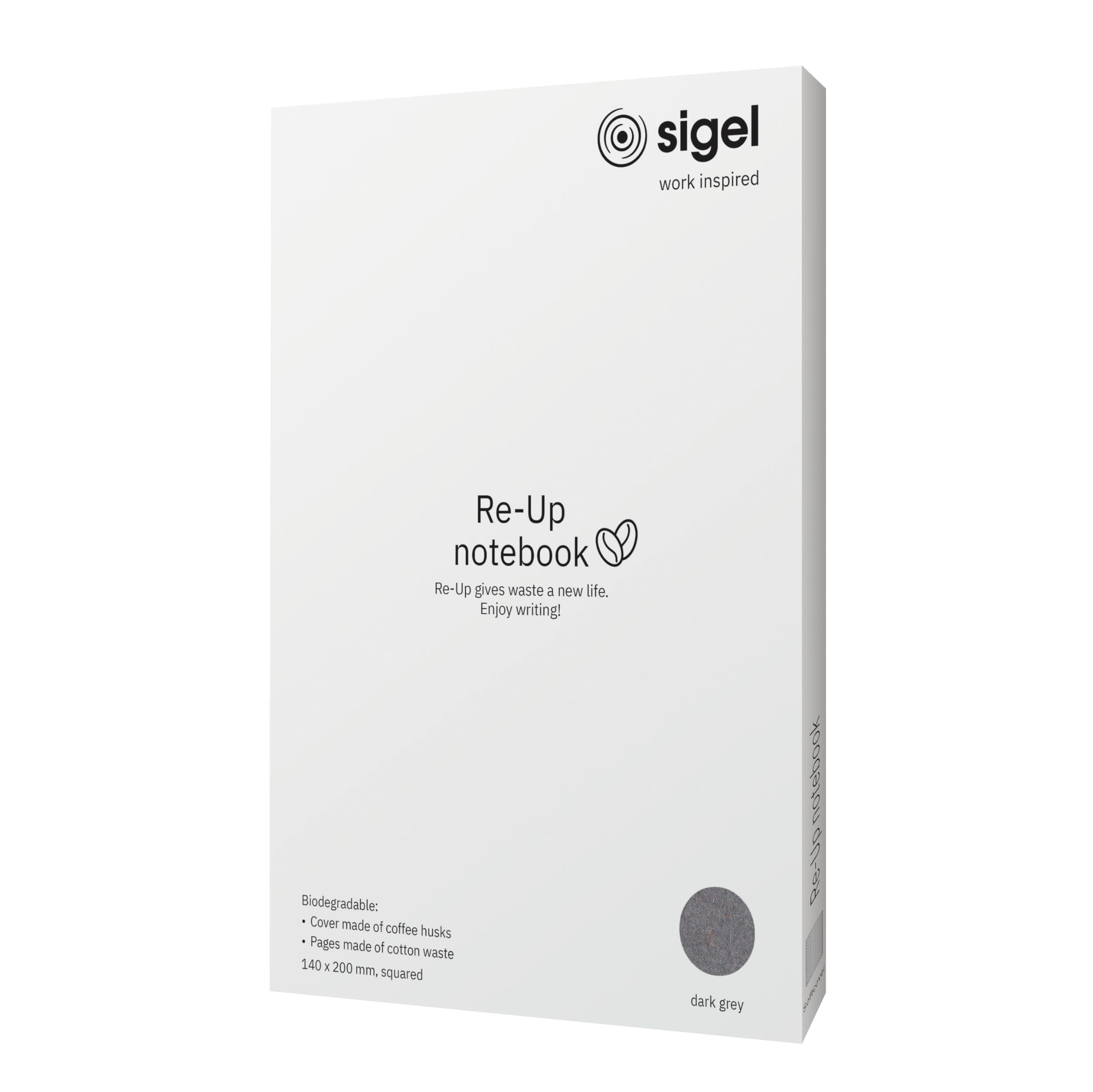 sigel-re-up-notizbuch-a5-kariert-100-seiten-dunkelgrau image 8