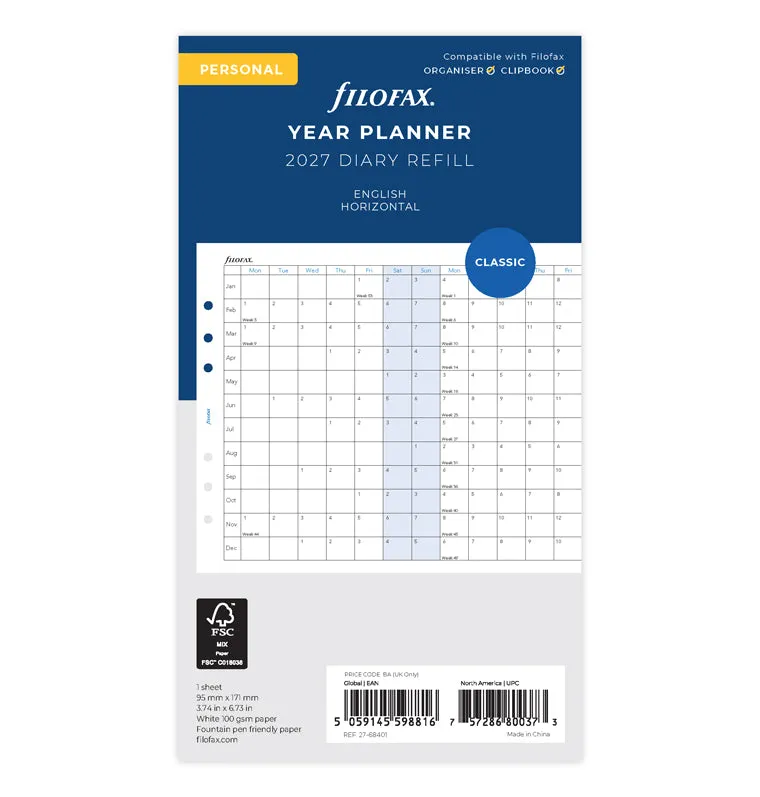 filofax-jahresplaner-englisch-personal-2027-leporello-2 image 1