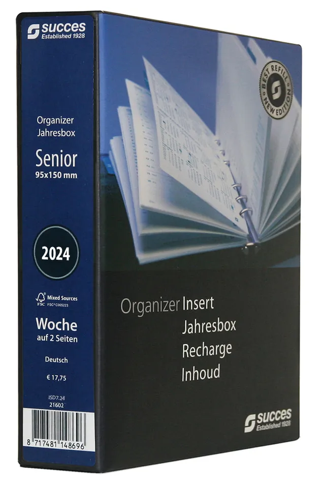 time-system-succes-jahresbox-senior-7-tage-auf-2-seiten-deutsch-2026 image 1