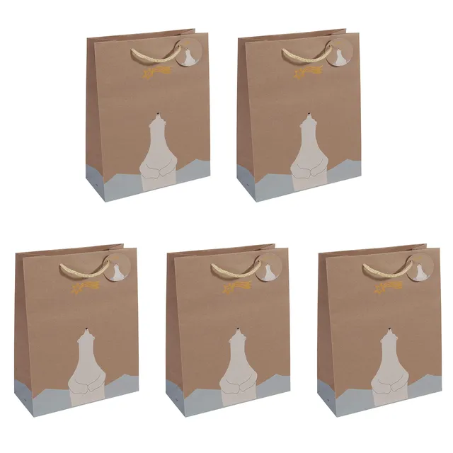 sigel-kraftpapier-geschenkt-ten-eisb-r-stern-gro-26x33cm-5er-set image 1