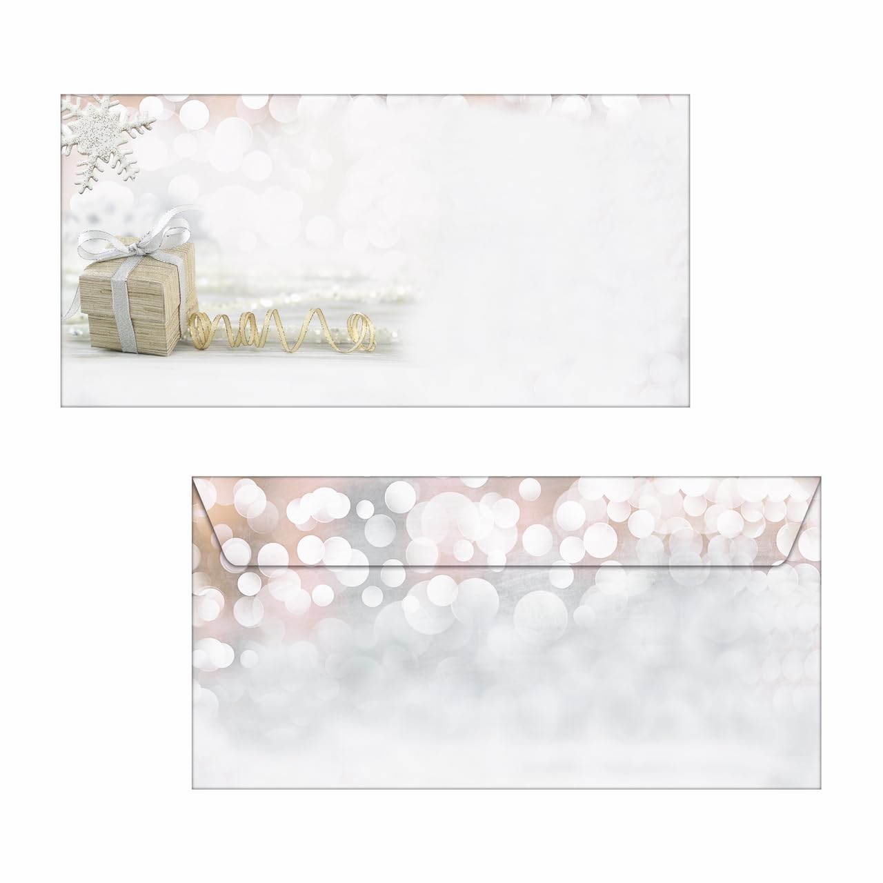 sigel-weihnachtsbriefpapier-golden-tree-a4-100-blatt-mit-goldpr-gung image 5