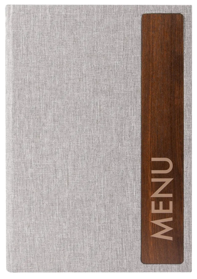 sigel-speisekartenmappe-a5-menu-mit-gummibindung-walnussholz image 1