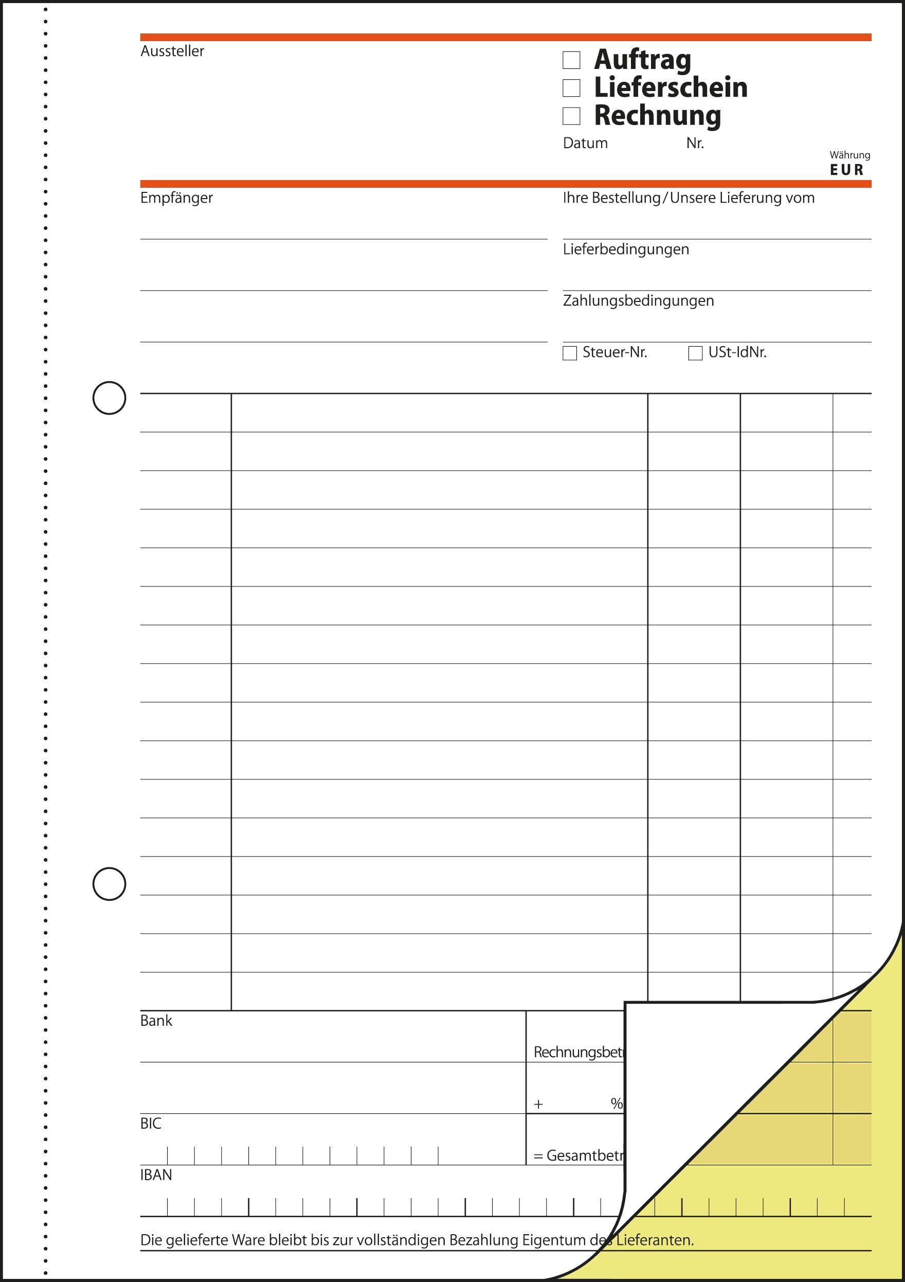sigel-kombinationsbuch-auftrag-lieferschein-rechnung-a5-selbstdurchschreibend image 2