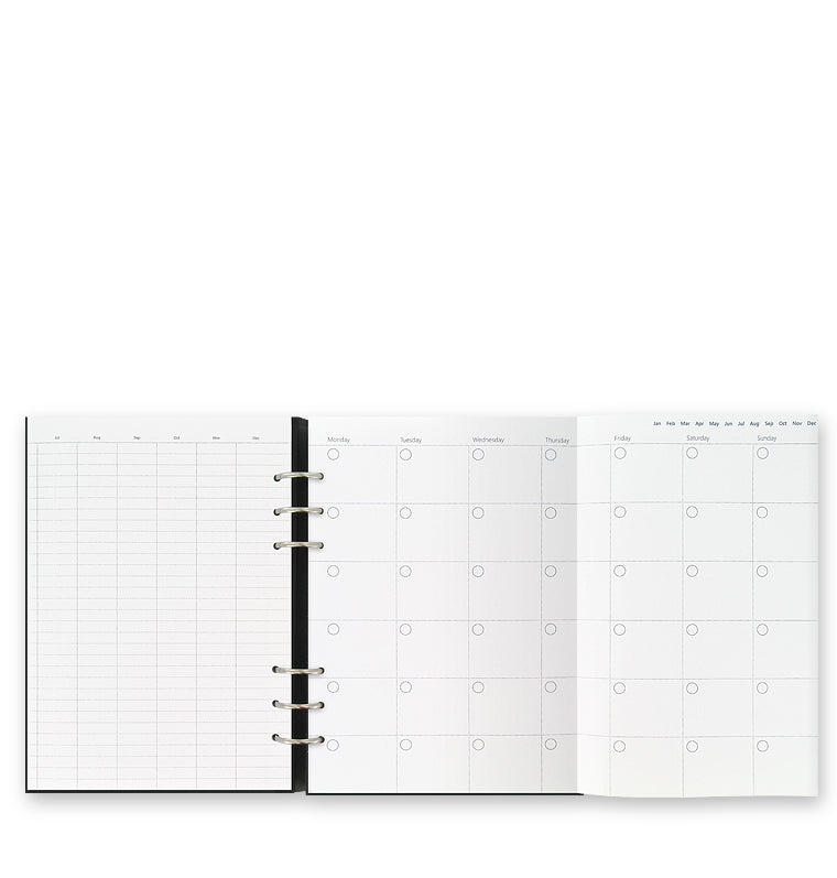 filofax-clipbook-classic-monochrome-organiser-a5-schwarz-wei image 4