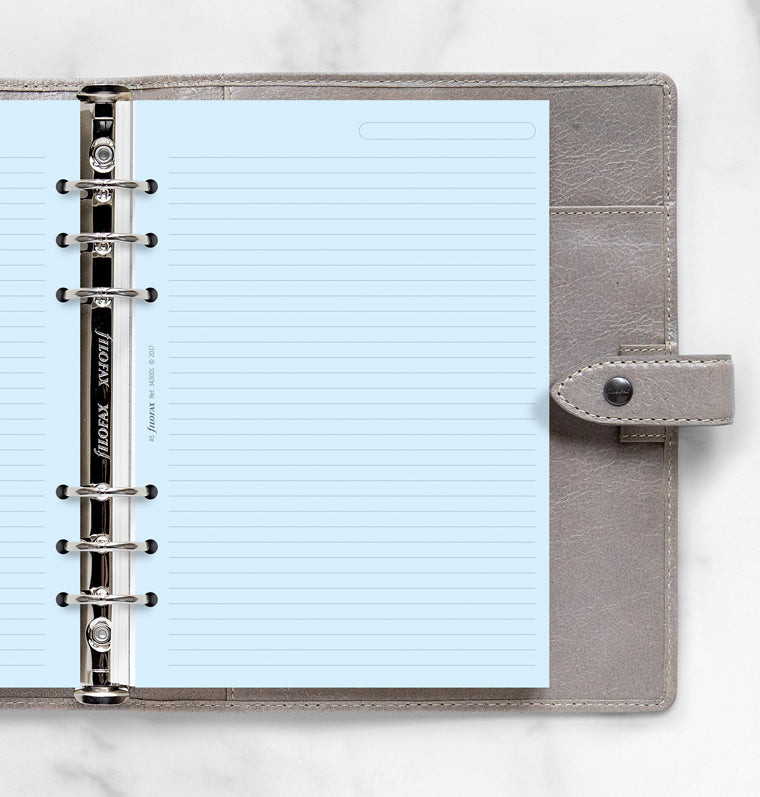 filofax-the-original-notizpapier-blau-liniert-a5-20-blatt image 2