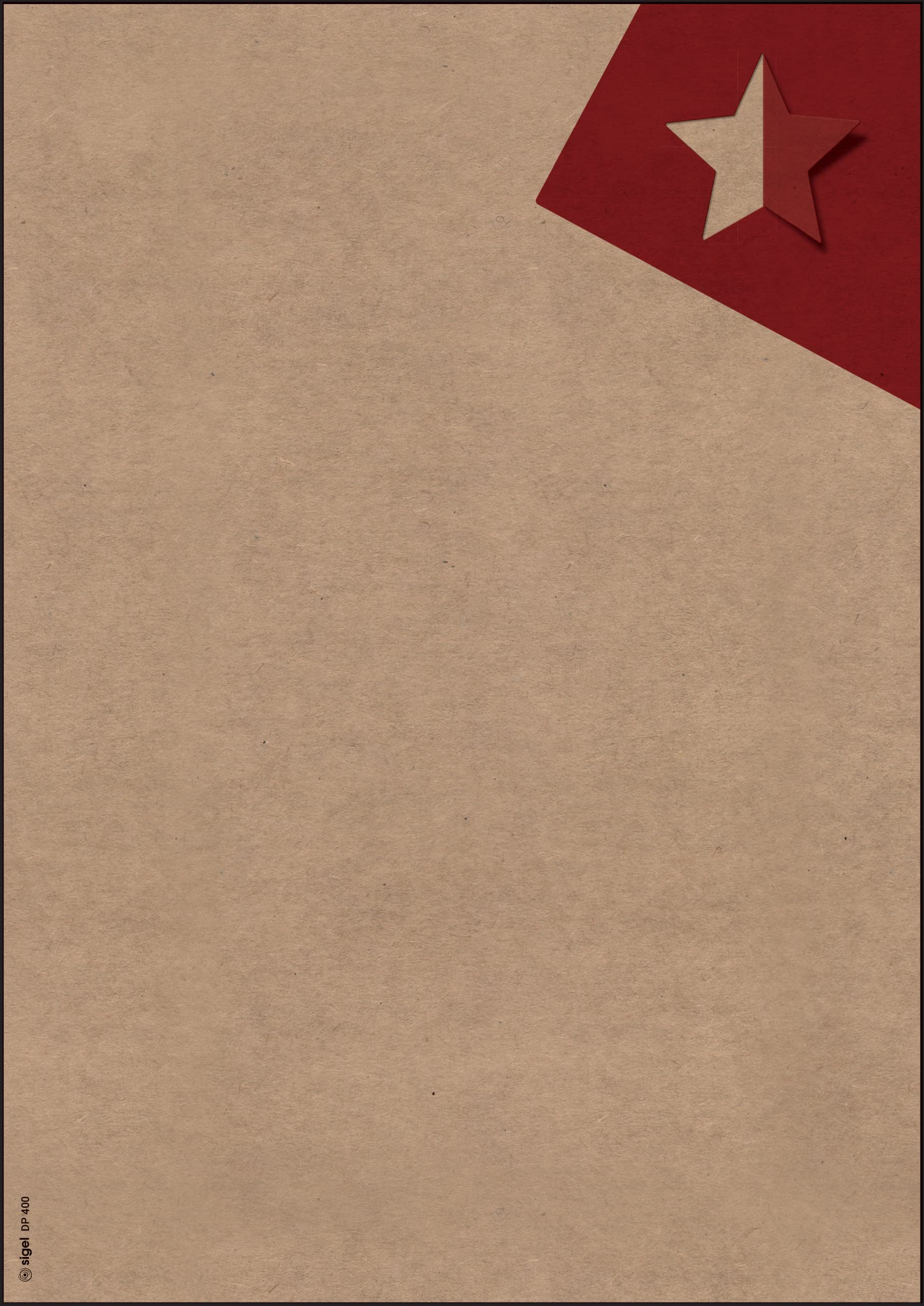 sigel-weihnachtsbriefpapier-cut-out-stil-a4-25-blatt-kraftpapier image 5