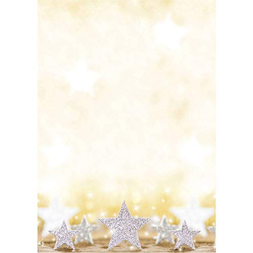 sigel-weihnachtsbriefpapier-glitter-stars-a4-90-g-m-100-blatt image 6