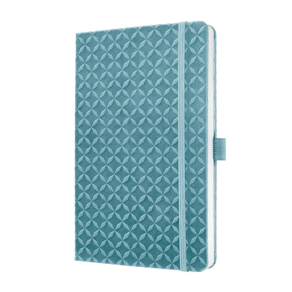 sigel-notizbuch-jolie-a5-liniert-tagebuch-blau-hardcover image 1
