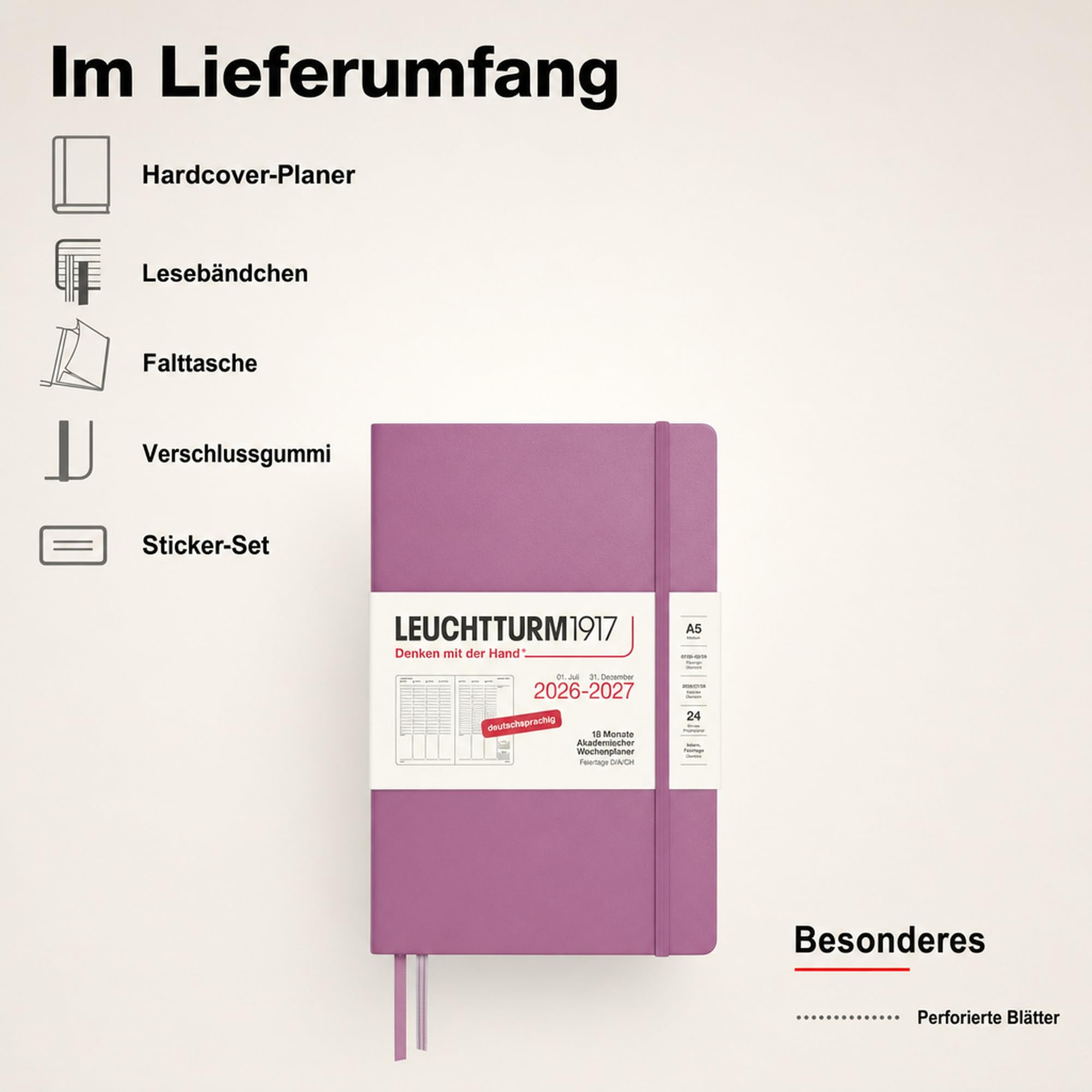 leuchtturm1917-wochenplaner-medium-a5-18-monate-2026-2027-dusty-rose-deutsch image 7