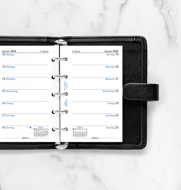 filofax-kalendereinlage-2026-mini-1-woche-auf-1-seite-deutsch image 2