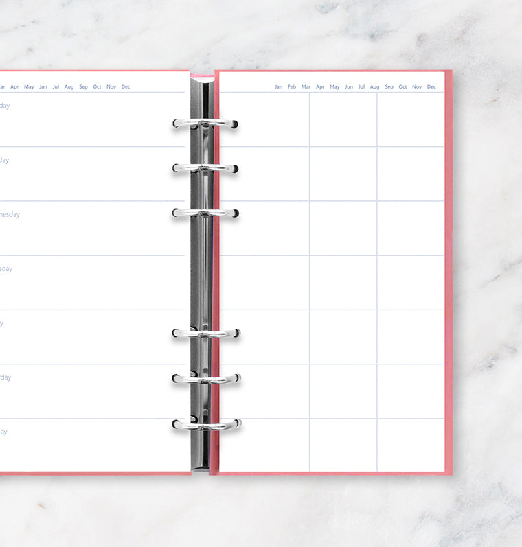 filofax-clipbook-kalendereinlage-undatiert-personal-1-woche-2-seiten image 2