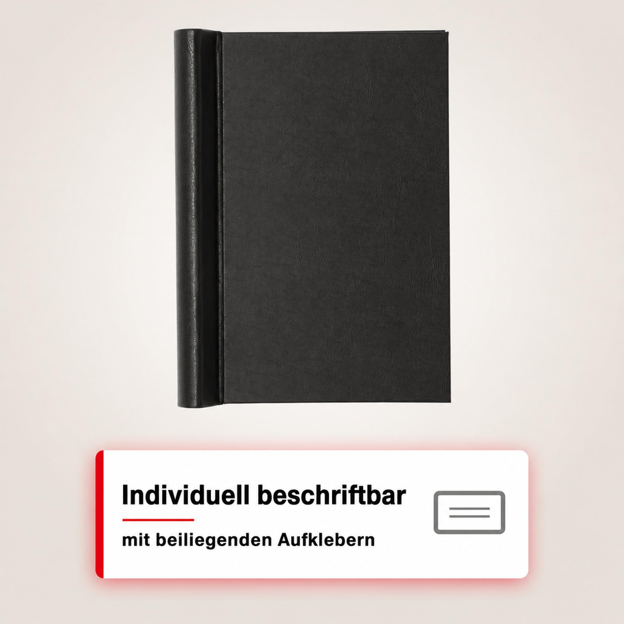 leuchtturm1917-peka-klemmbinder-a4-schwarz-klemmmappe-ohne-lochen-bis-500-blatt image 6