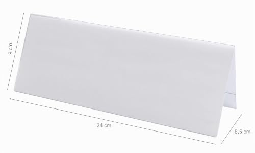 sigel-tischaufsteller-dachform-namensschild-24-x-9-cm-5er-pack image 7