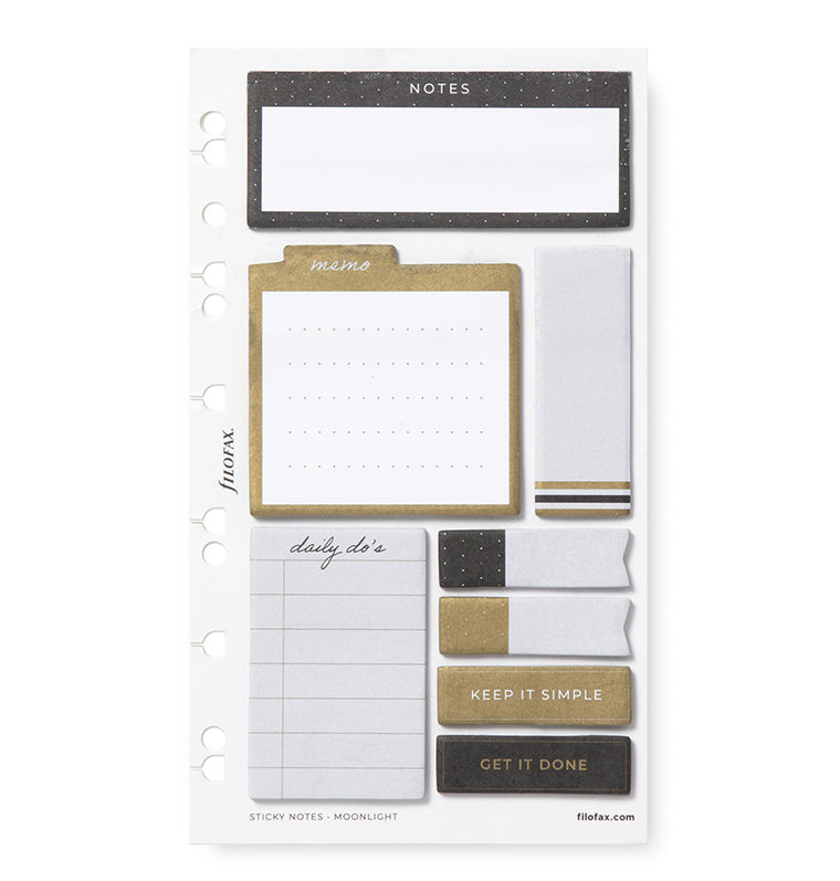 filofax-moonlight-haftnotizen-set-personal-a5 image 1