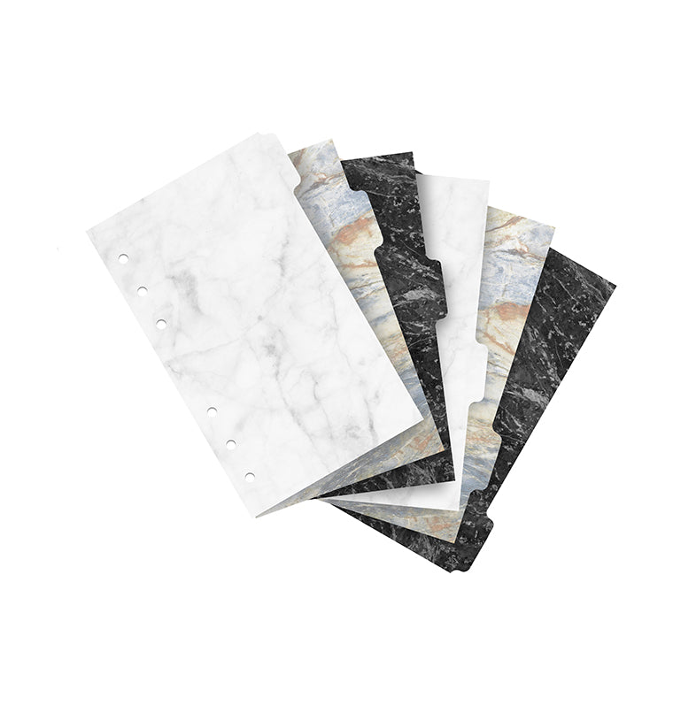 filofax-6er-trennbl-tter-marble-personal-register image 4