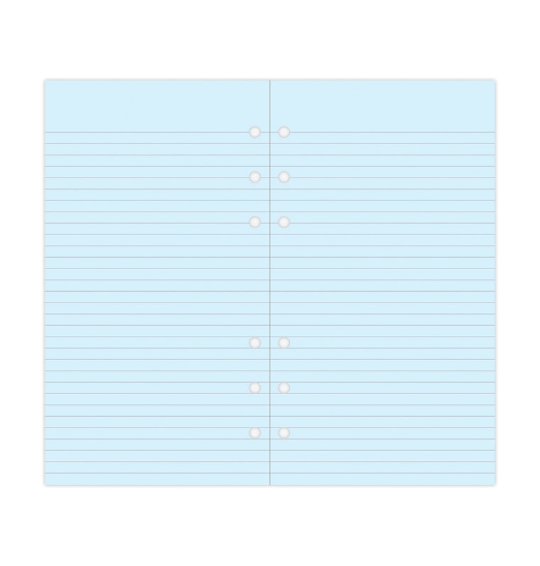 filofax-notizpapier-blau-liniert-personal-20-blatt-einlage image 5
