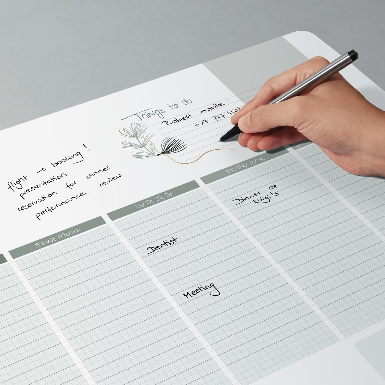 sigel-papier-schreibtischunterlage-din-a2-wochenplan-undatiert-30-blatt image 2