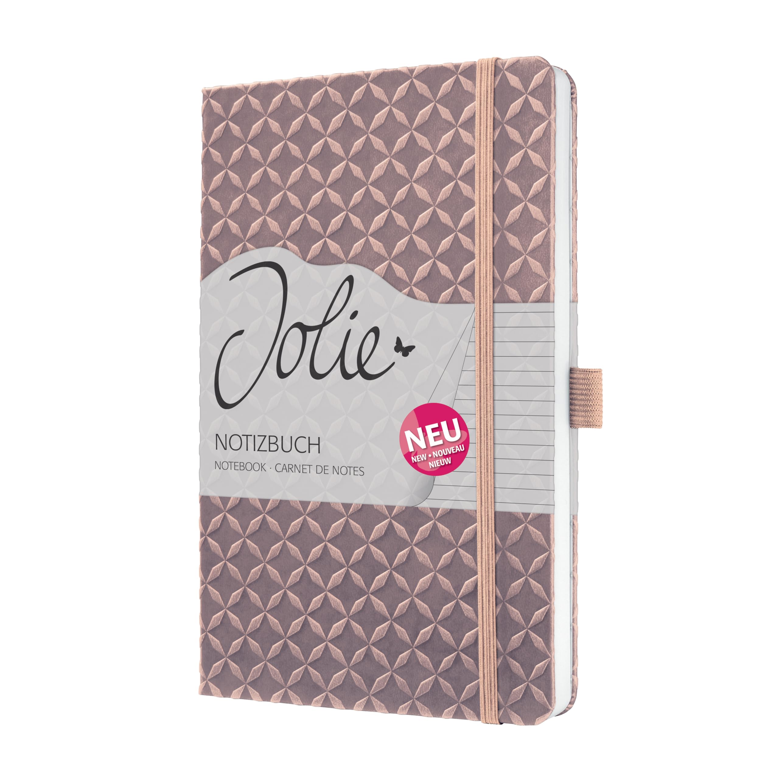 sigel-jolie-notizbuch-a5-liniert-hardcover-ros image 6