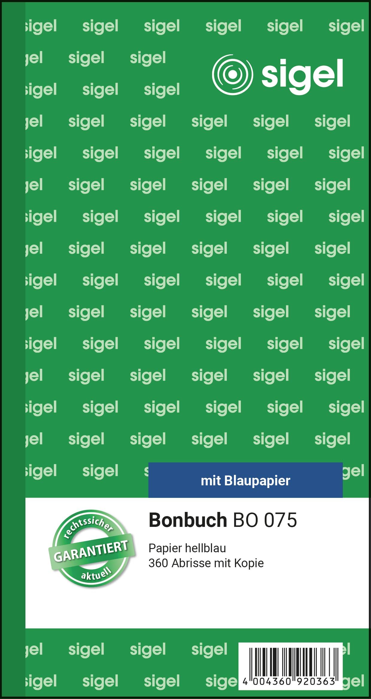 sigel-bo071-bonbuch-bonblock-gr-n-360-abrisse-10-5-x-20-cm-2x60-blatt image 8