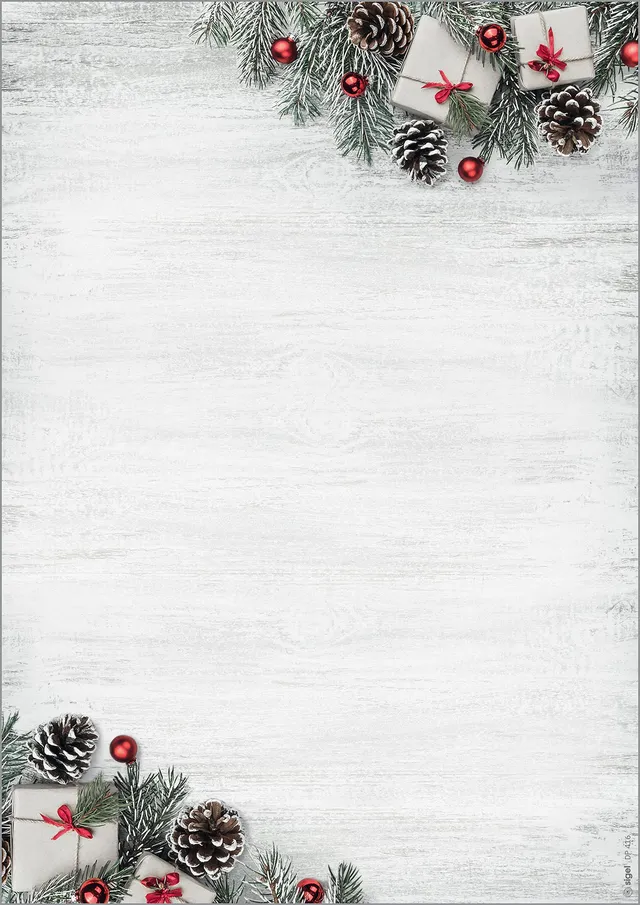 sigel-weihnachtsbriefpapier-scandinavian-christmas-a4-100-blatt image 1