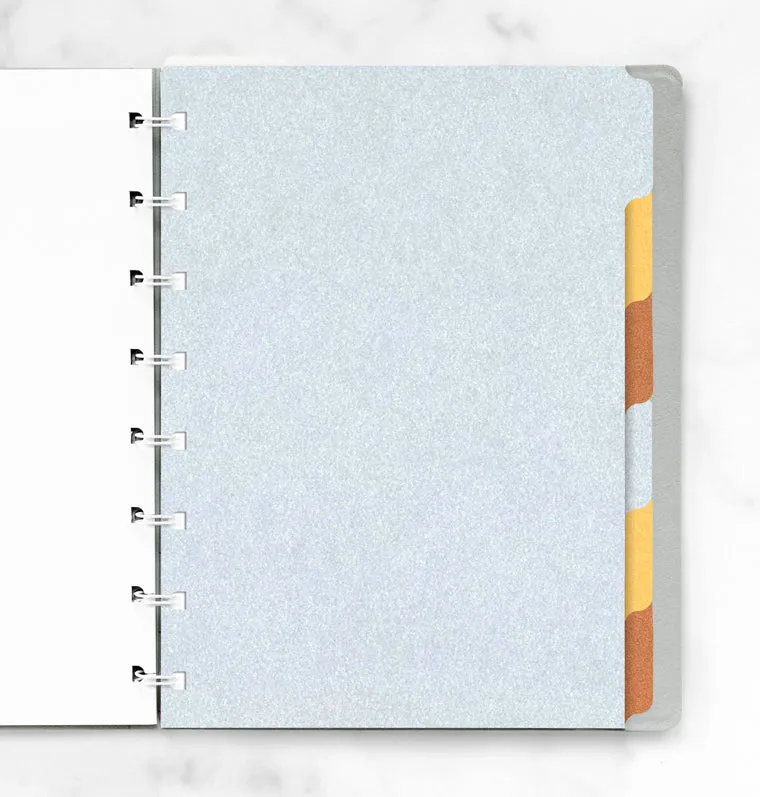 filofax-6er-notebook-trennbl-tter-metallic-a5 image 1